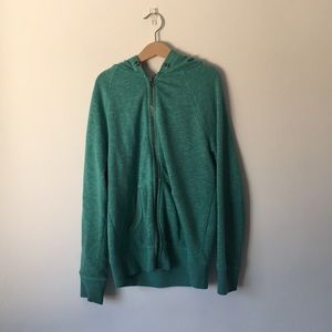 Turquoise hoodie